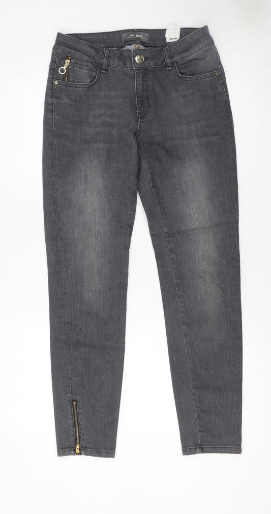 Womens UK Size 27 mos mosh Slim Fit Skinny Grey Jeans