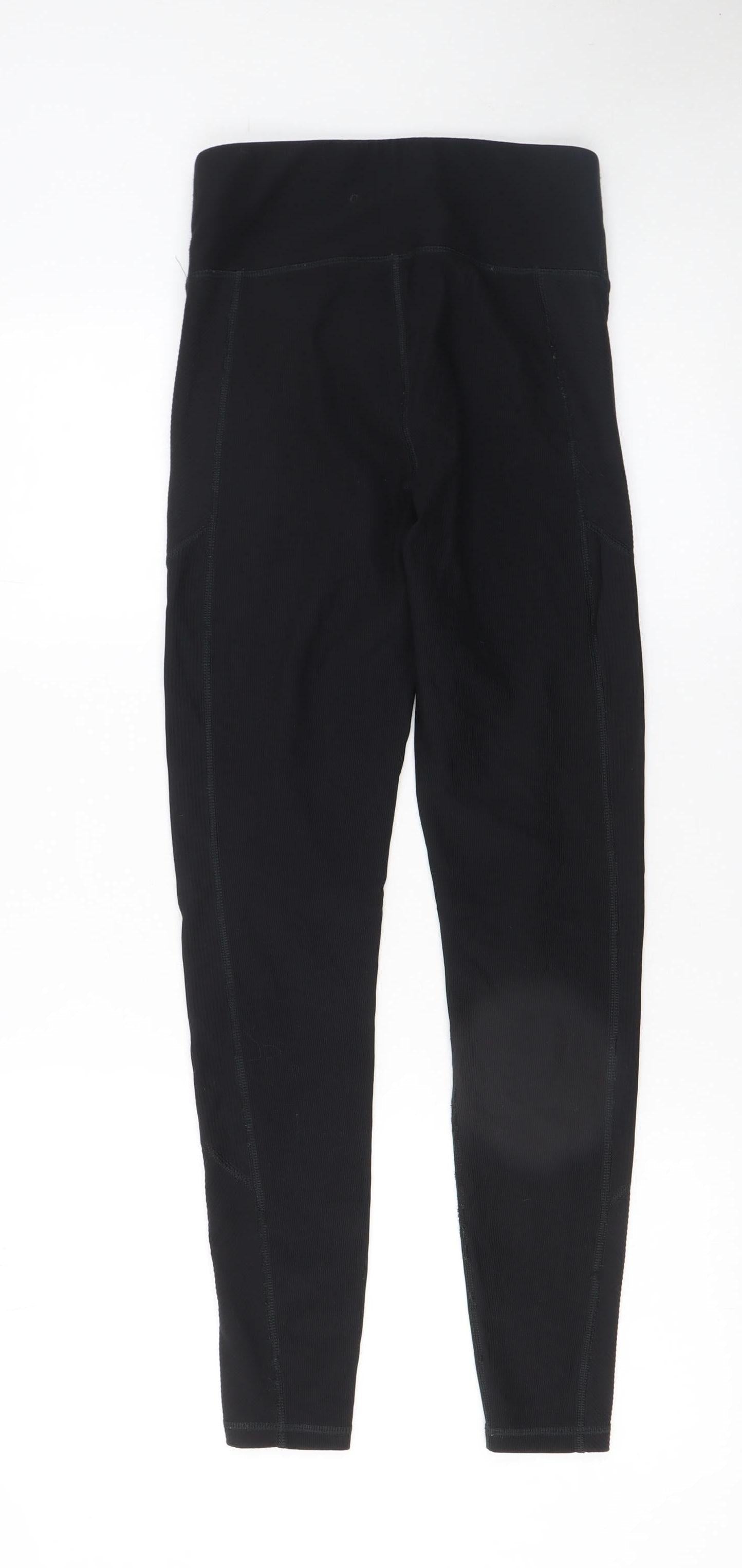 Womens UK Size S ONLY PLAY  Ankle Black Leggings