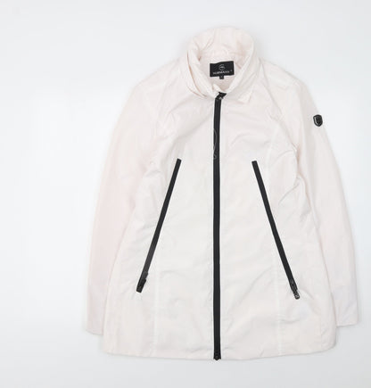 Womens UK Size 10 Normann White Basic Jacket