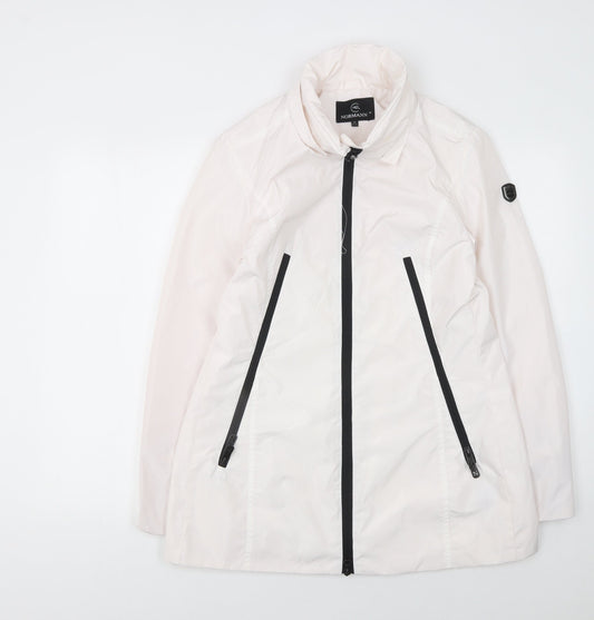 Womens UK Size 10 Normann White Basic Jacket