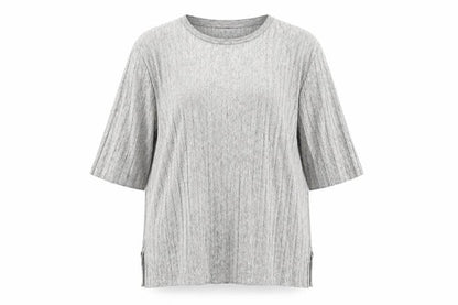 Womens UK Size 10 Marks and Spencer Grey Tunic Blouse