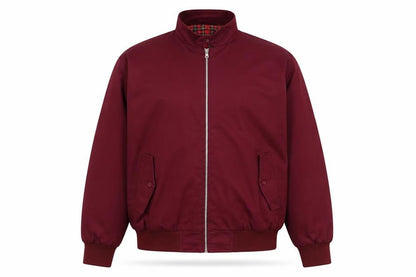 Mens UK Size 2XL Cotton Works Red Bomber Jacket