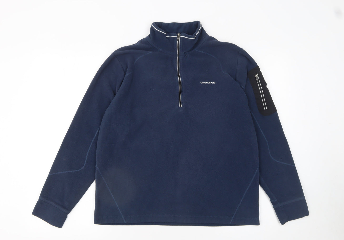 Mens UK Size M Craghoppers Blue Pullover Sweatshirt