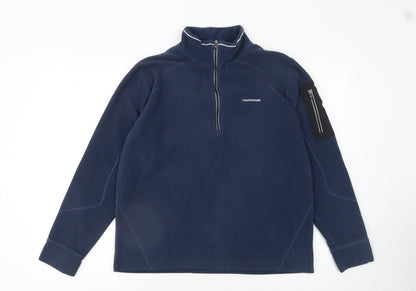 Mens UK Size M Craghoppers Blue Pullover Sweatshirt