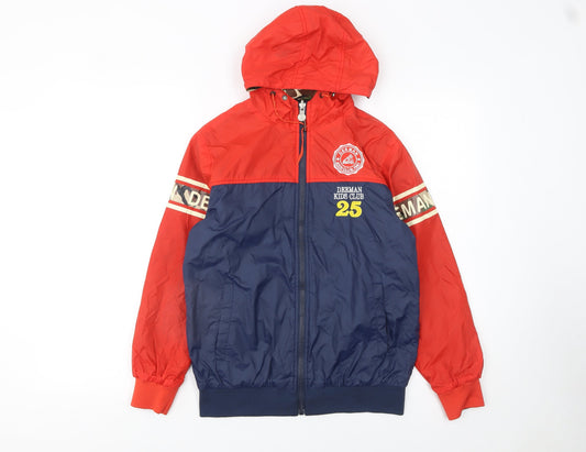 Boys UK Size 13-14 Years Deeman Multicoloured Windbreaker Coat