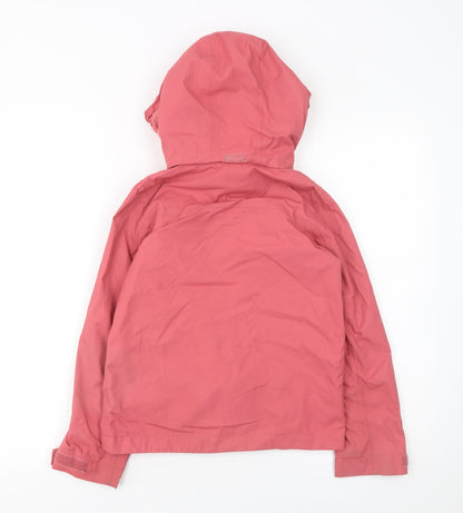Karrimor Girls Pink Hooded Waterproof Parka Coat 7-8 Years
