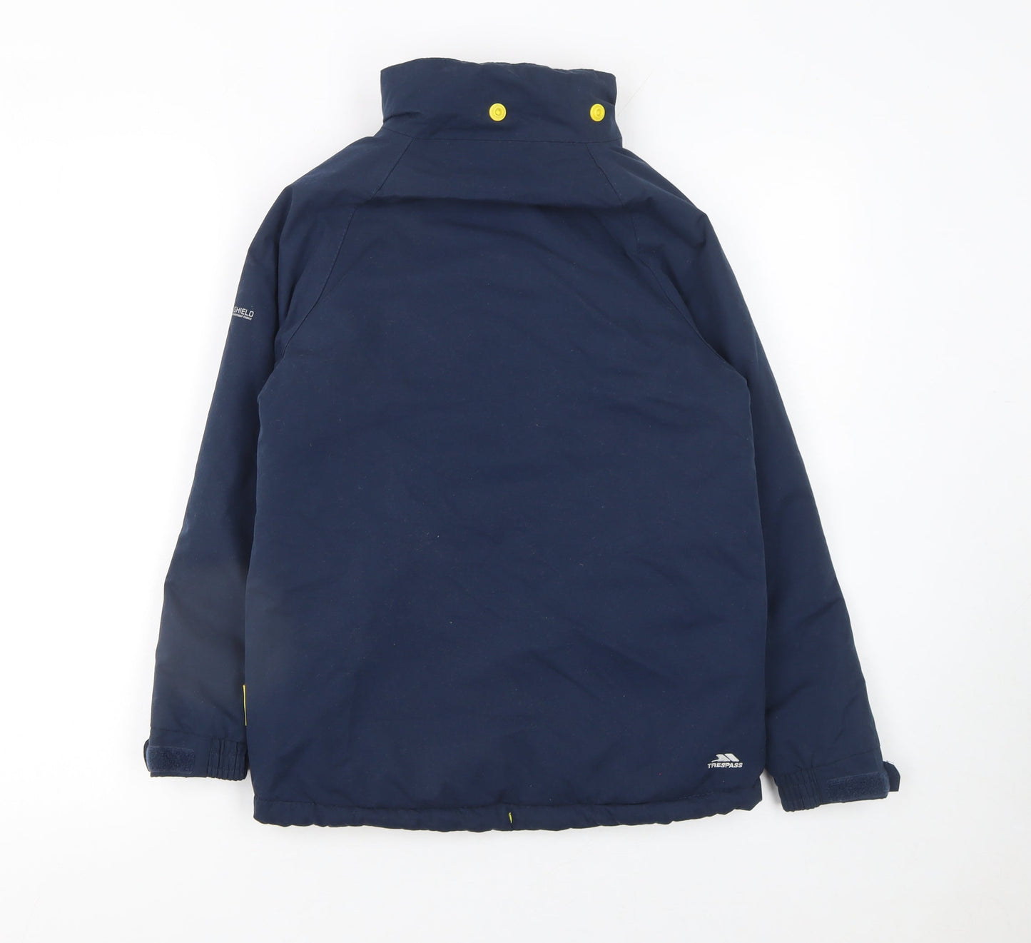 Boys UK Size 7-8 Years Trespass Blue Parka Coat