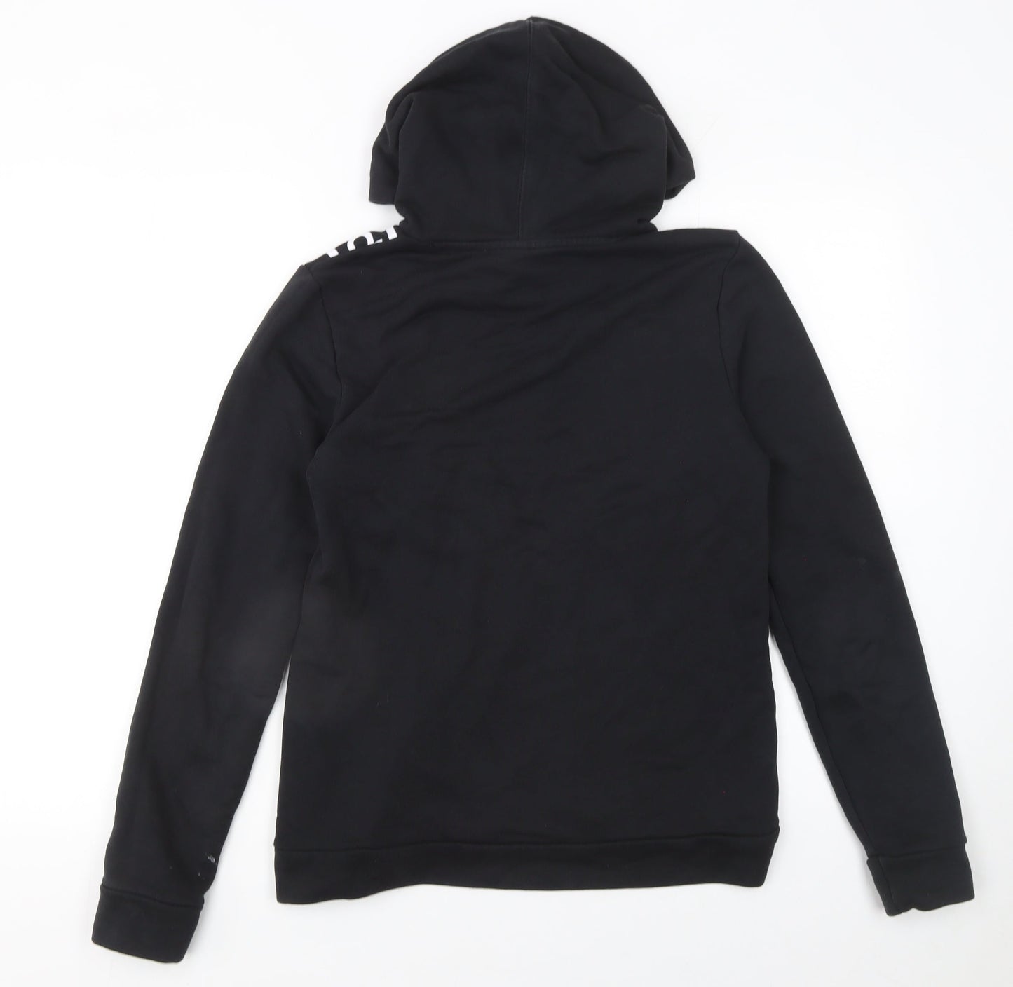 Womens UK Size S adidas Black Pullover Hoodie