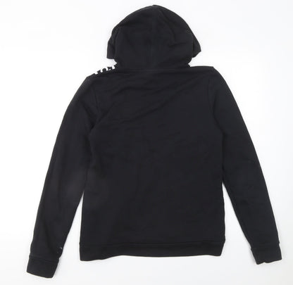 Womens UK Size S adidas Black Pullover Hoodie