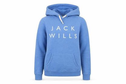 Womens UK Size 6 Jack Wills Blue Pullover Hoodie