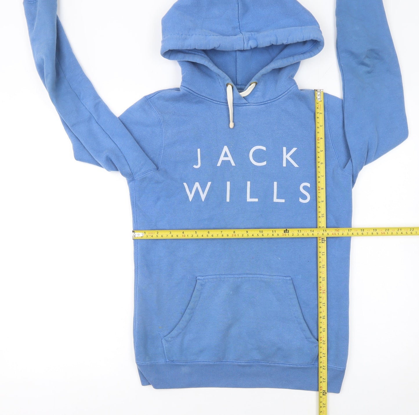 Womens UK Size 6 Jack Wills Blue Pullover Hoodie