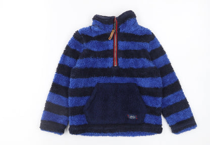 Boys UK Size 3 Years Joules Blue Basic Jacket