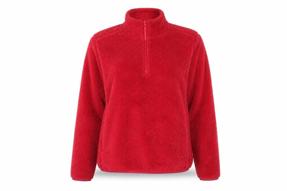 Womens UK Size M TRU Collection Red Pullover Sweatshirt