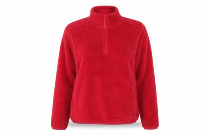 Womens UK Size M TRU Collection Red Pullover Sweatshirt