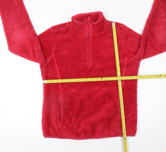 Womens UK Size M TRU Collection Red Pullover Sweatshirt