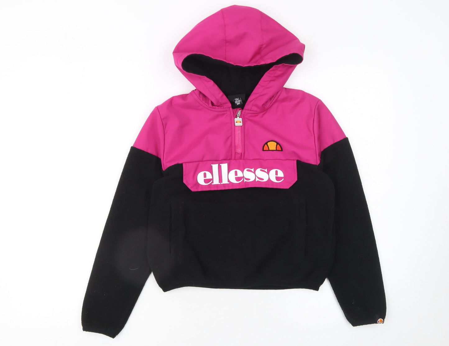 Girls UK Size 8 Years ellesse Multicoloured Pullover Hoodie