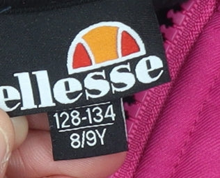 Girls UK Size 8 Years ellesse Multicoloured Pullover Hoodie