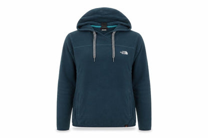 Womens UK Size M The North Face Blue Pullover Hoodie