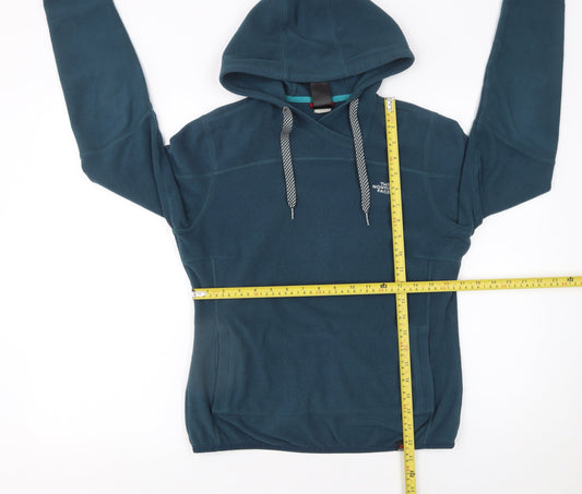 Womens UK Size M The North Face Blue Pullover Hoodie