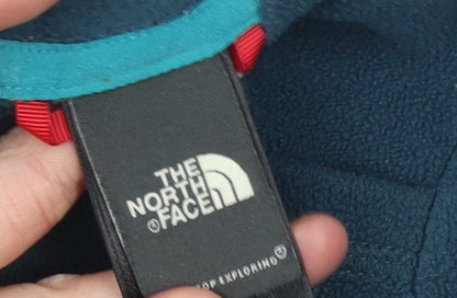 Womens UK Size M The North Face Blue Pullover Hoodie