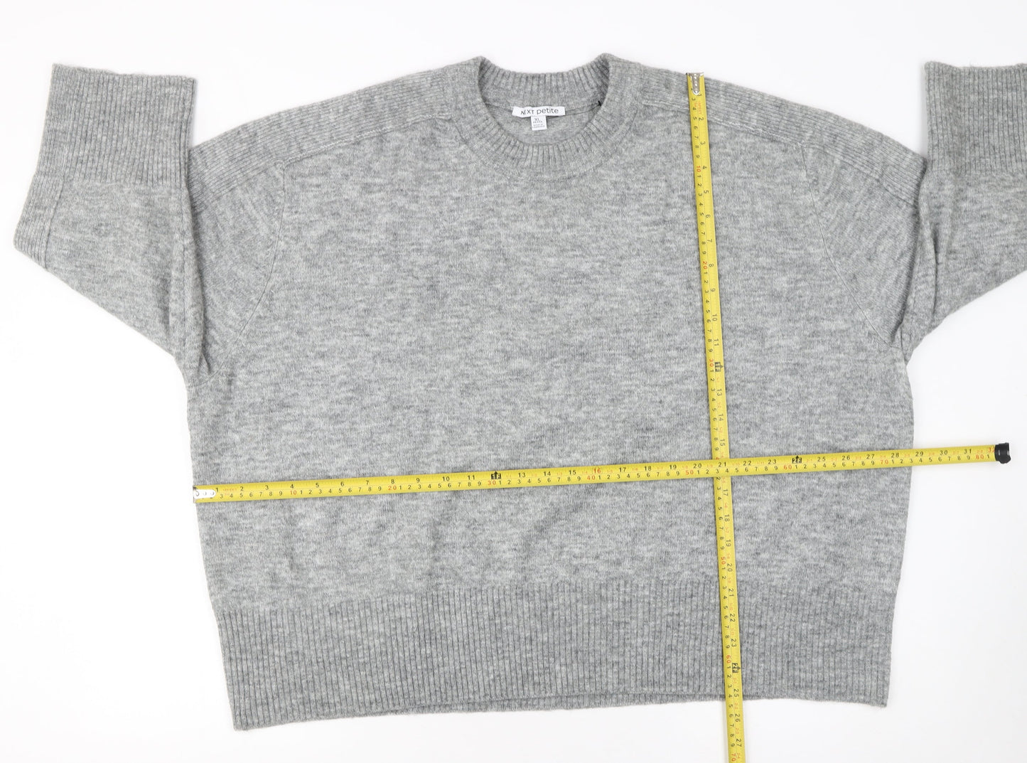 Womens UK Size XL NEXT Grey Pullover Jumper
