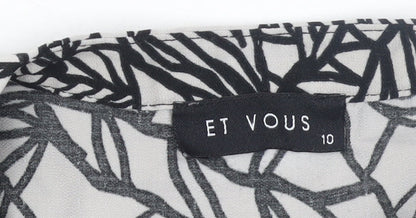 Womens UK Size 10 Et Vous Shift Dress