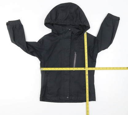 Boys UK Size 5-6 Years Hi Gear Black Rain Coat