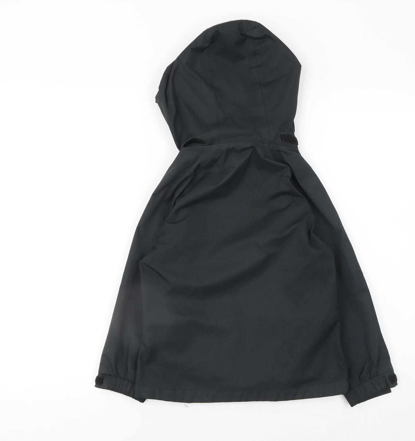 Boys UK Size 5-6 Years Hi Gear Black Rain Coat