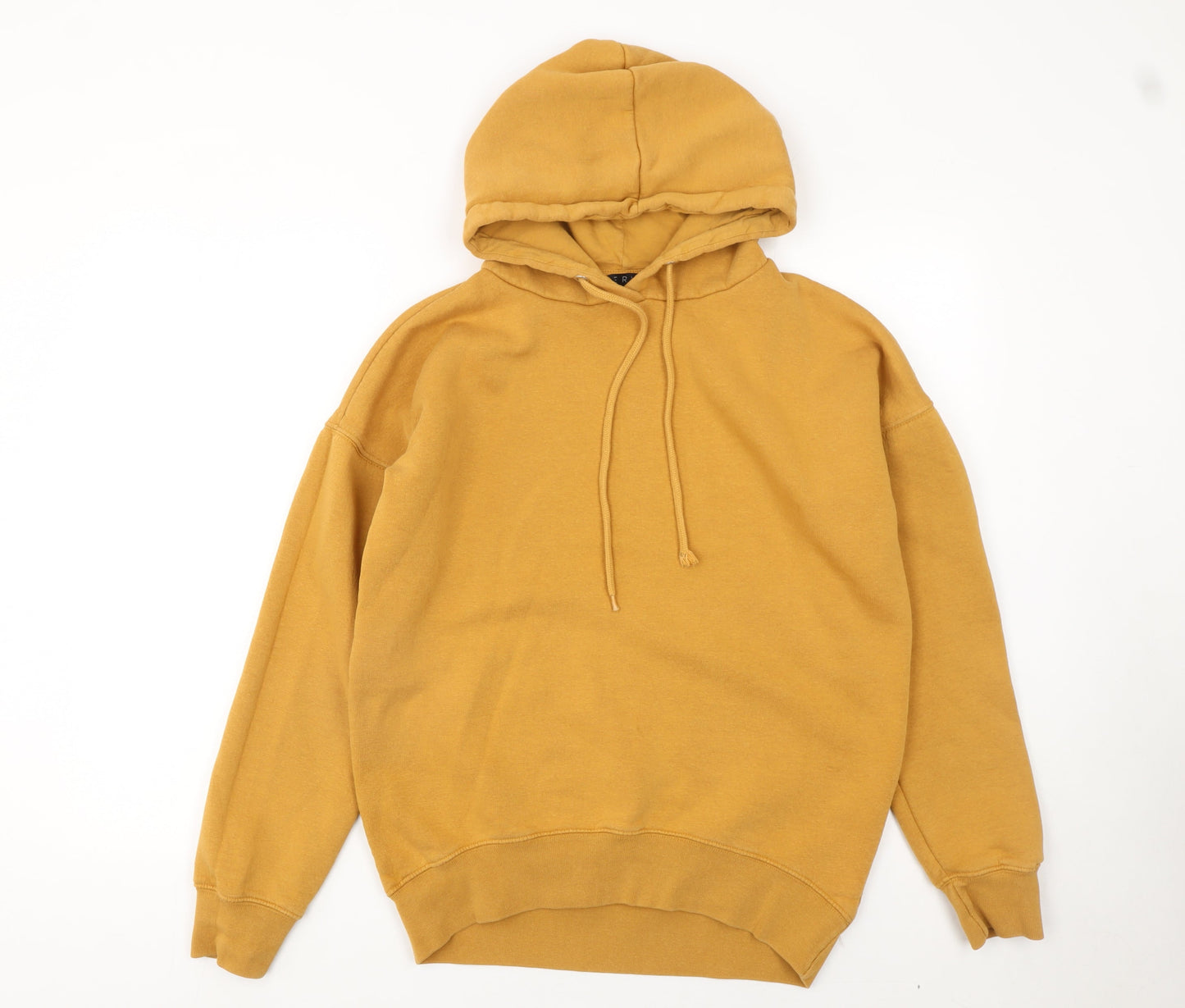 Womens UK Size 6 Very Yellow Pullover Hoodie