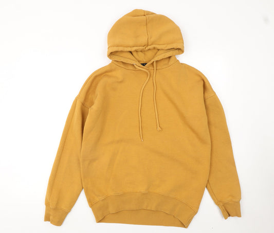 Womens UK Size 6 Very Yellow Pullover Hoodie