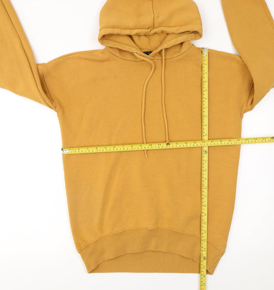 Womens UK Size 6 Very Yellow Pullover Hoodie