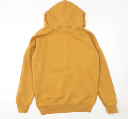 Womens UK Size 6 Very Yellow Pullover Hoodie