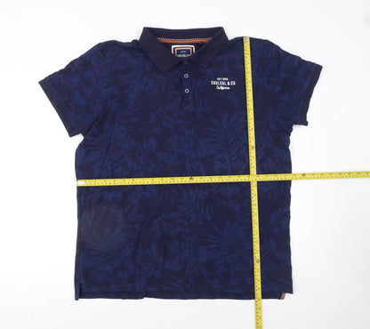 Mens UK Size XL SoulCal & Co Cotton Polo Shirt