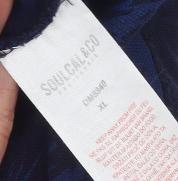 Mens UK Size XL SoulCal & Co Cotton Polo Shirt
