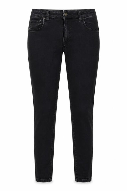 Womens UK Size 10 PEP&CO Slim Fit Skinny Black Jeans