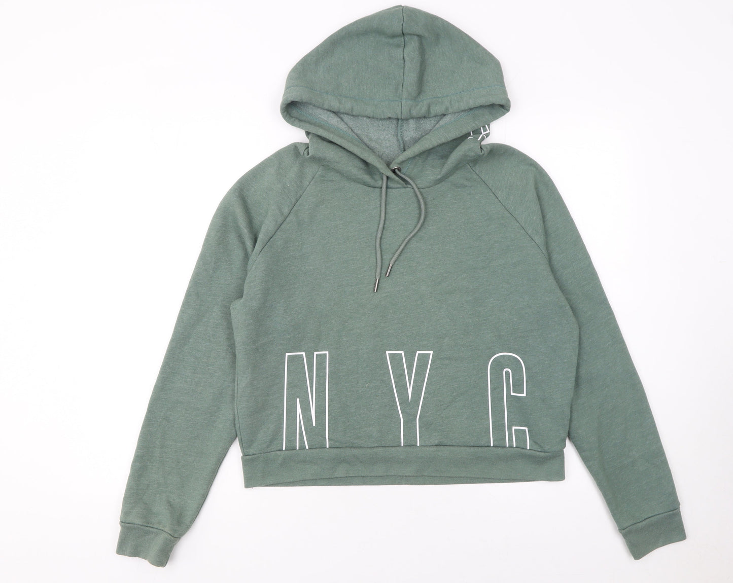Womens UK Size S Aéropostale Green Pullover Hoodie