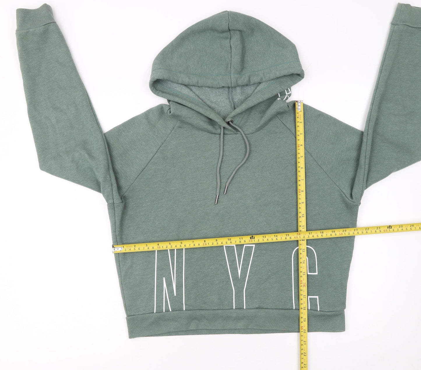 Womens UK Size S Aéropostale Green Pullover Hoodie