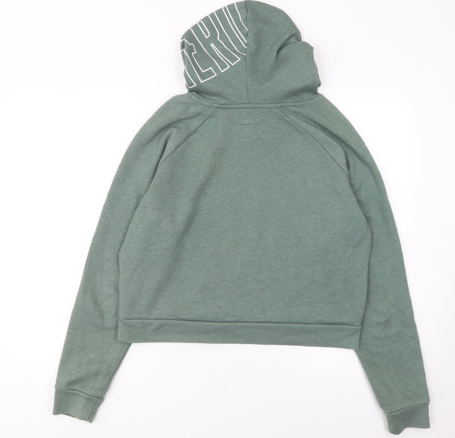 Womens UK Size S Aéropostale Green Pullover Hoodie