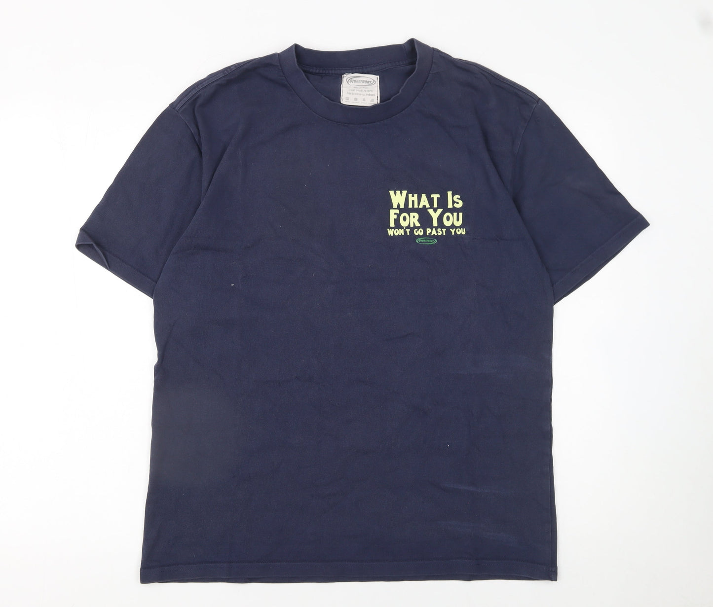 Mens UK Size M Storefront Blue  T-Shirt