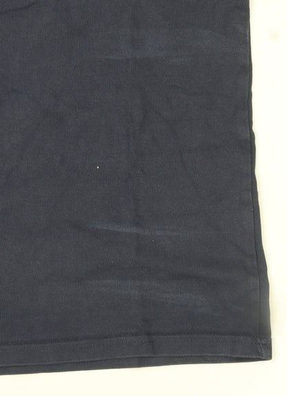 Mens UK Size M Storefront Blue  T-Shirt