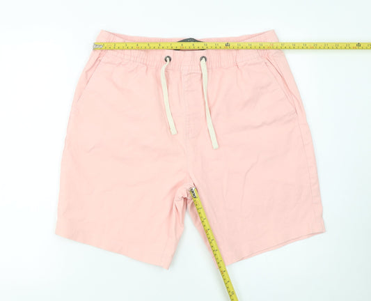 Mens UK Size L Denim Co. Regular Fit Bermuda Shorts