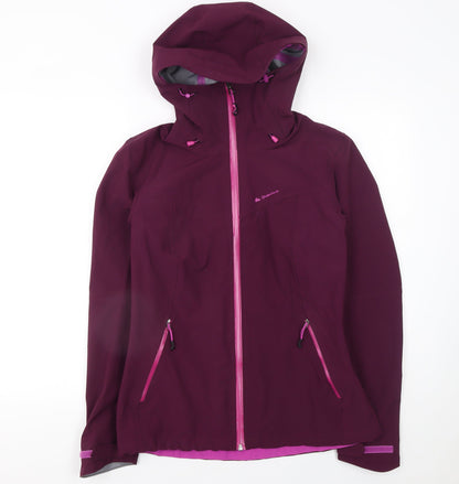 Womens UK Size 12 Quechua Purple Soft Shell