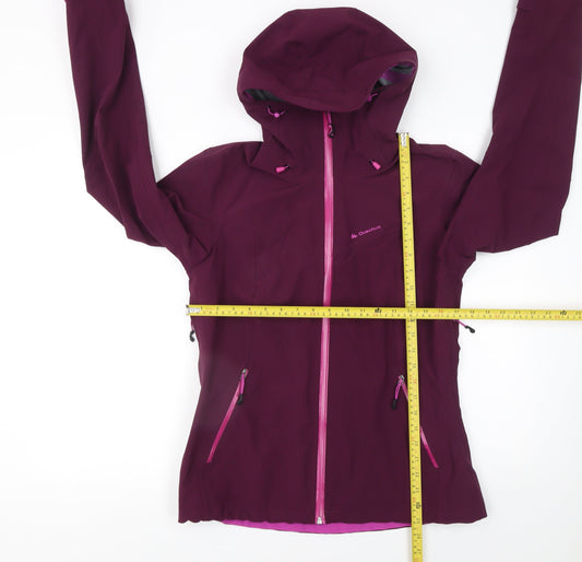 Womens UK Size 12 Quechua Purple Soft Shell