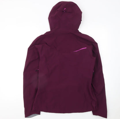 Womens UK Size 12 Quechua Purple Soft Shell