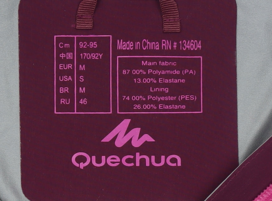 Womens UK Size 12 Quechua Purple Soft Shell