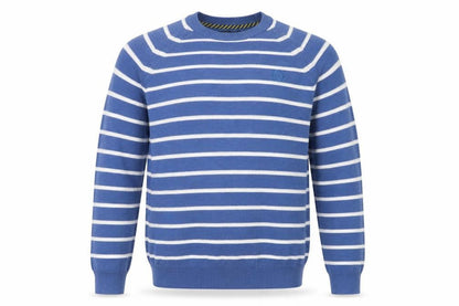 Mens UK Size M Paul Costelloe Living Blue Pullover Jumper