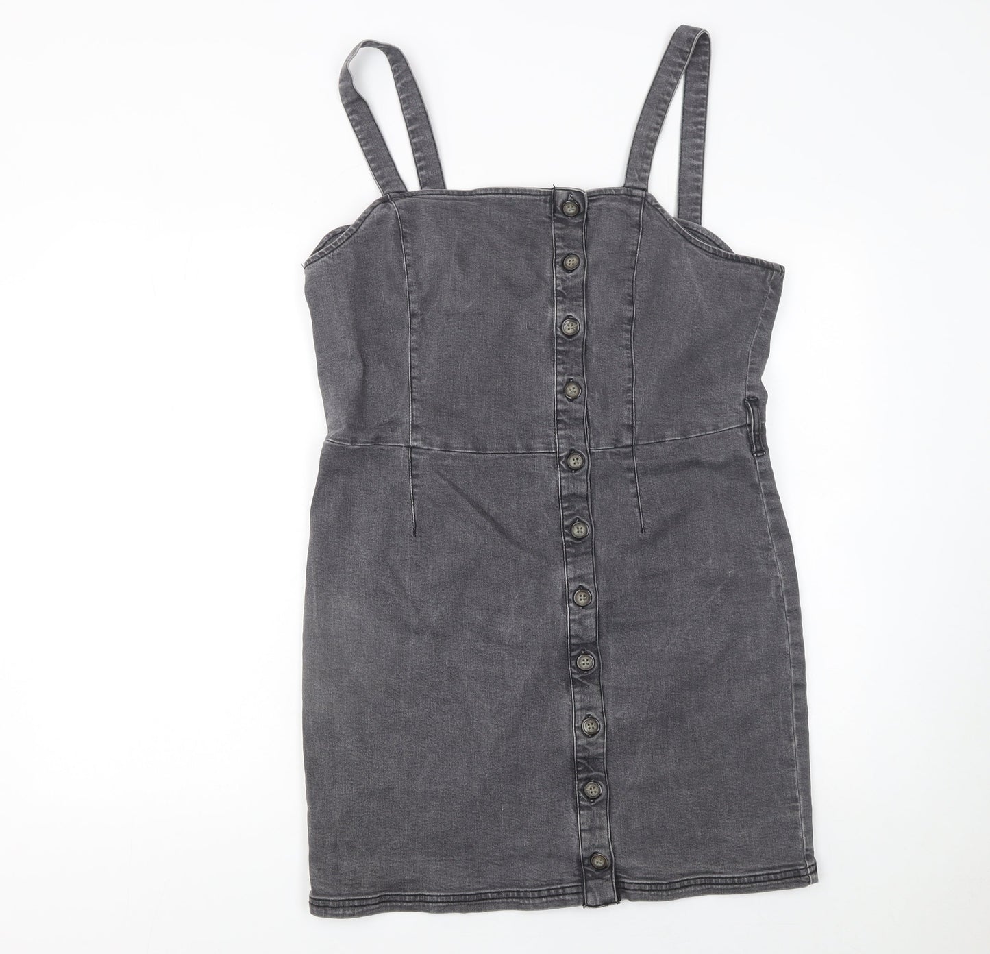 Womens UK Size 16 Miss Selfridge Pinafore/Dungaree Dress