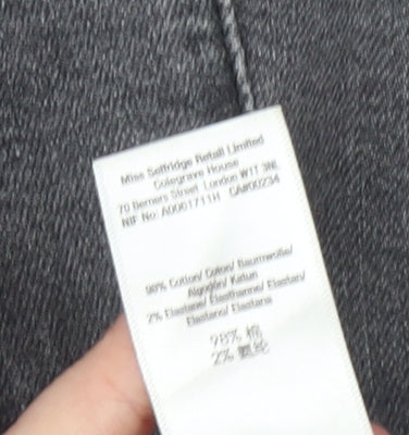 Womens UK Size 16 Miss Selfridge Pinafore/Dungaree Dress