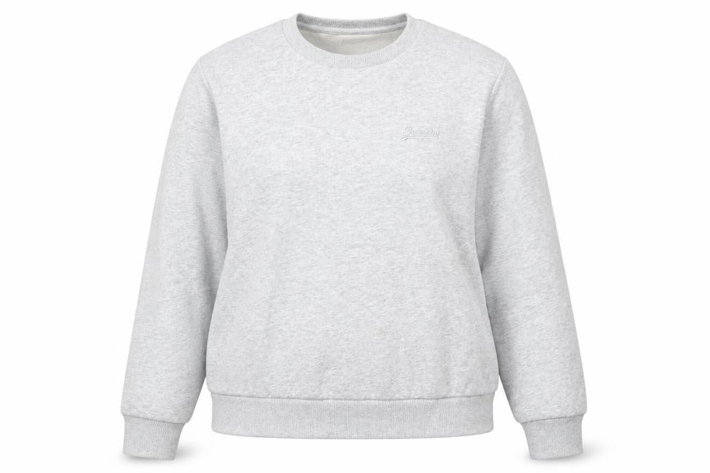 Womens UK Size 12 Superdry Grey Pullover Sweatshirt