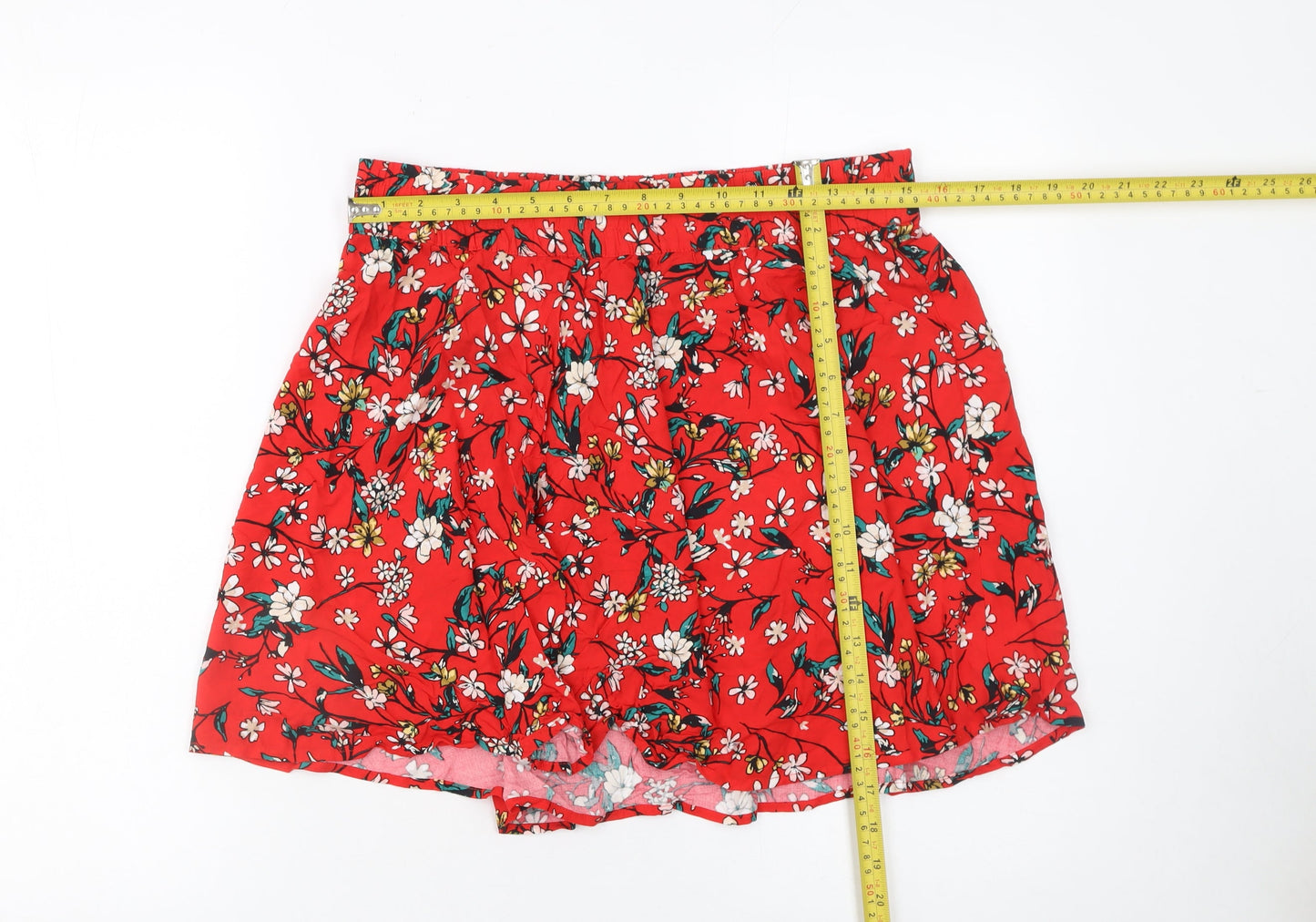 Womens UK Size L VERO MODA A-Line Jersey Skirt